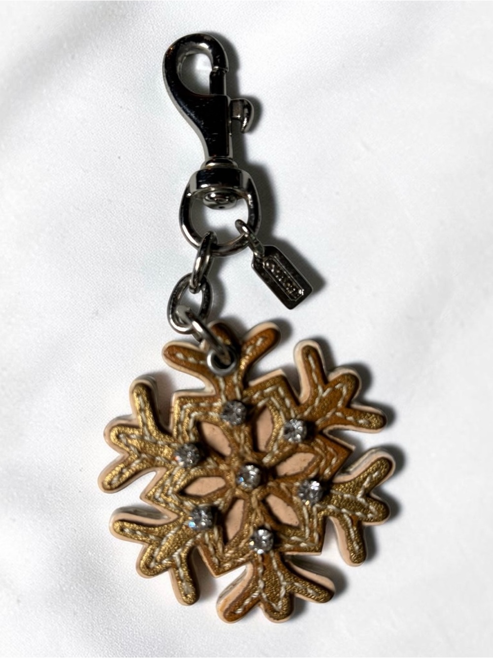 Coach Snowflake Charm